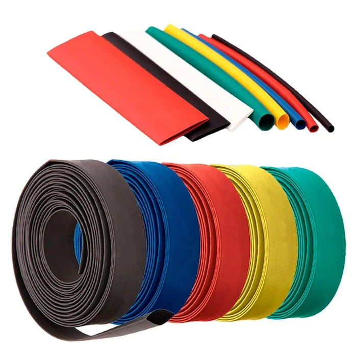 High shrinkage Double Wall Adhesive Semi-Flexible Waterproof Solvent Resistant Oil Resistant Heat Shrink Tube