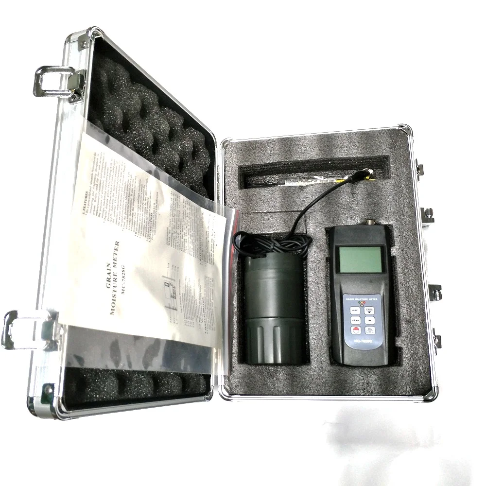 MC7828G Cup Type Grain Moisture Tester for Flour Soft Wheat Coffee Coaoa Beans Wheat Rye Paddy Rice Ground Nuts Moisture Meter