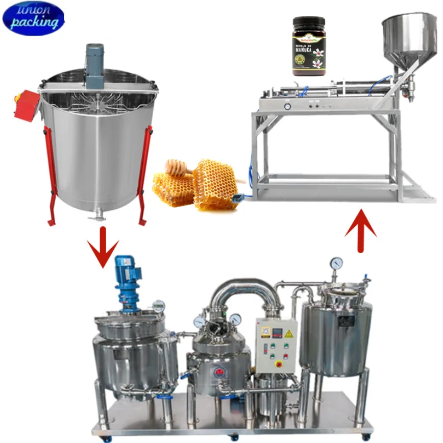 Igh Quality and Cheap Price / Quick Response and Good Services  Honey Concentracting Machinery Line/packing Machine