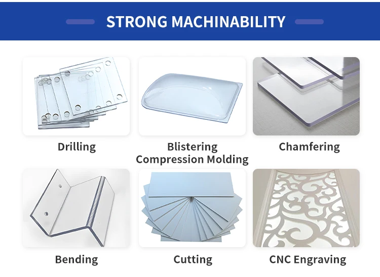 Clear Solid Polycarbonate Sun Sheet Clear Solid Polycarbonate Sun Sheet