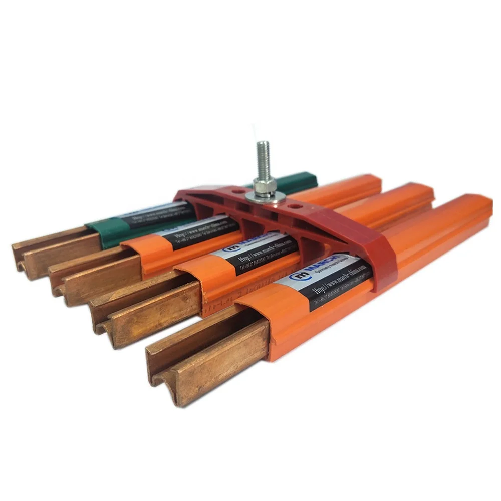 Copper Busbar Systems for a Cranes and Hoist