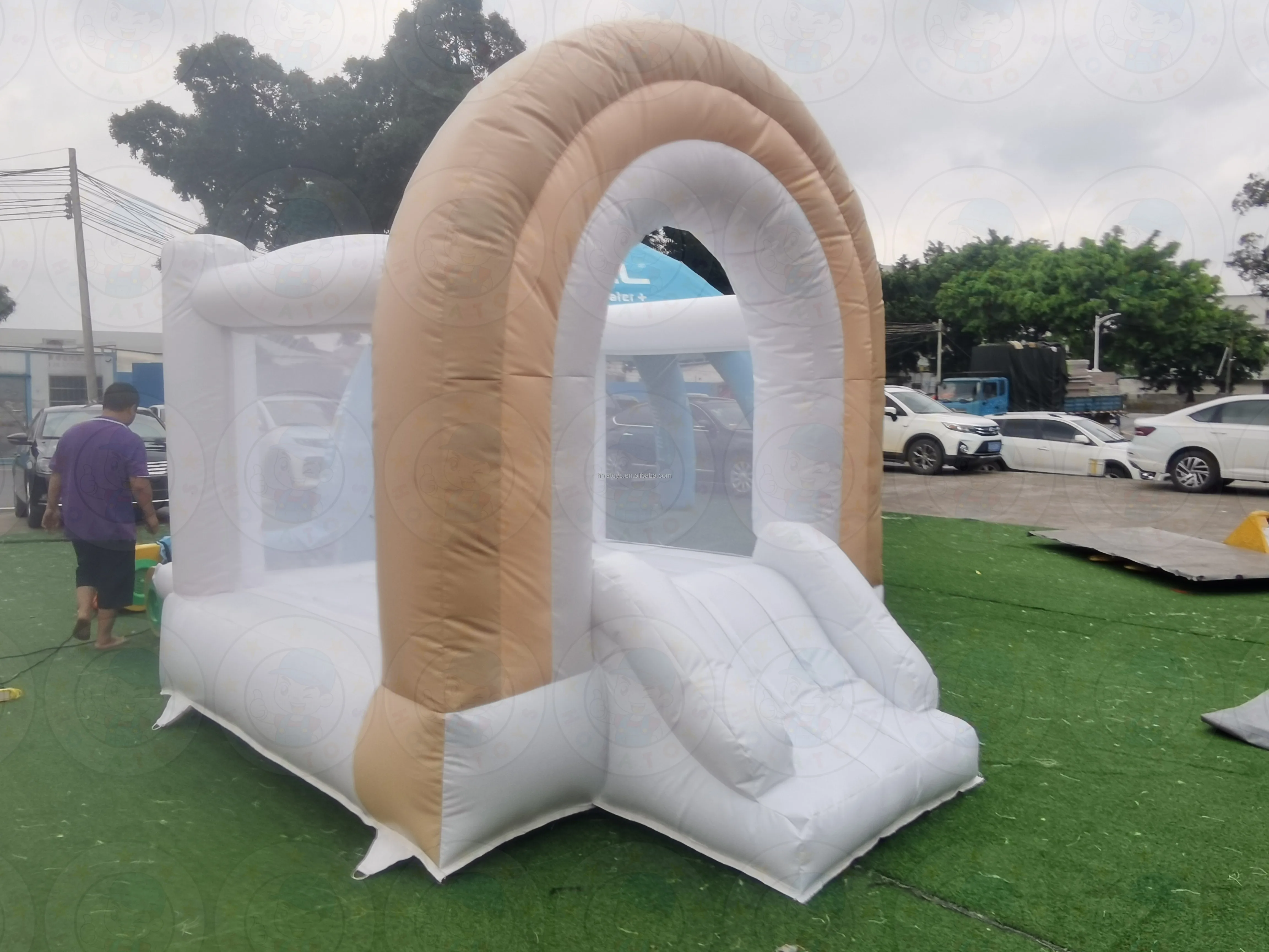 Hola Customized Inflatable Bouncy Castle/Inflatable Castle/Inflatable ...
