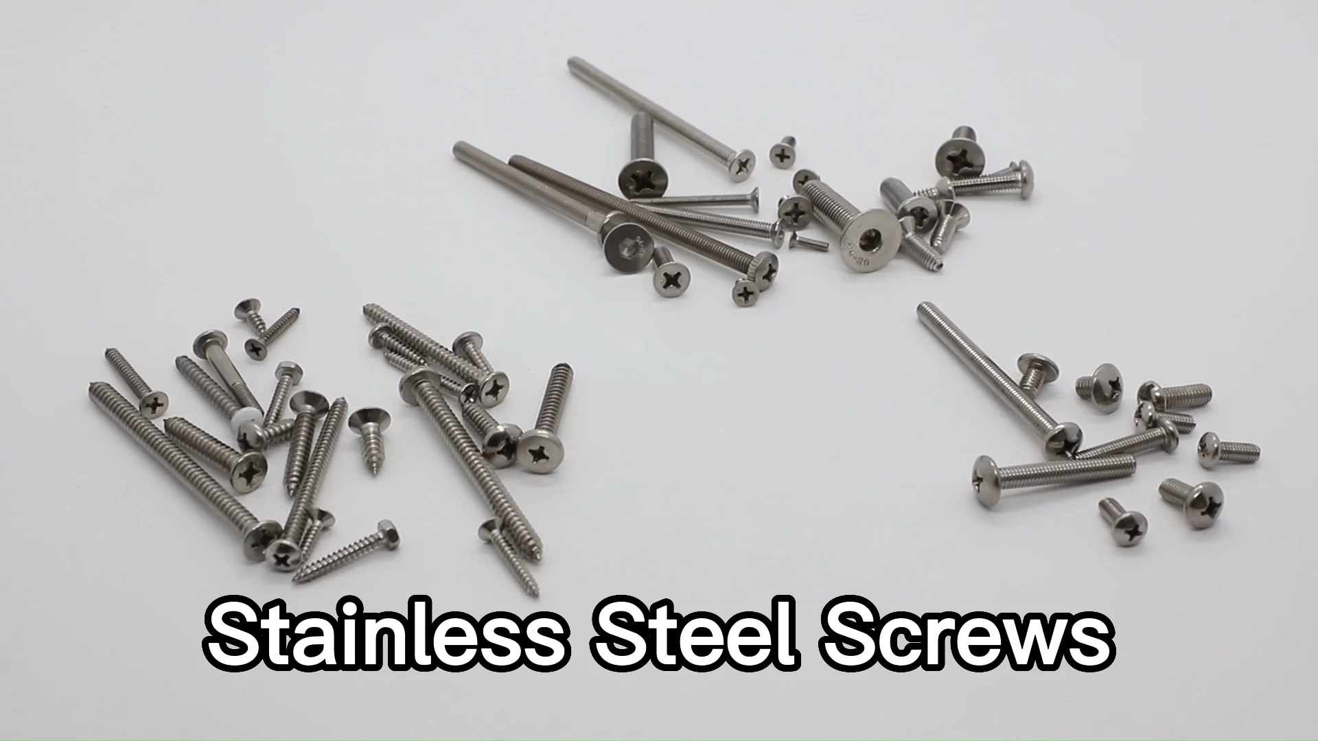 Fastener Product Ss304 Flat Stainless Steel Chicago Screw For Leather