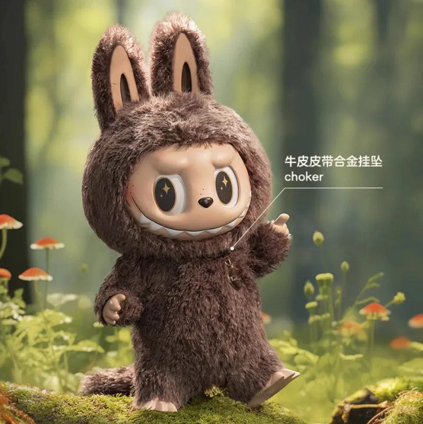 【海外限定・即日発送・最高品質！】17cm ZIMOMO LABUBU ときめき Zimomo mokoko LABUBU ふわふわ シリーズ ぬいぐるみ LABUBU、ZIMOMO