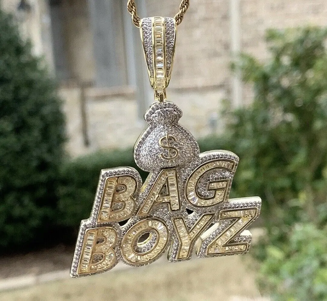 Bag Boyz deals with Money Bag Gold Color Luxury Design Pendant