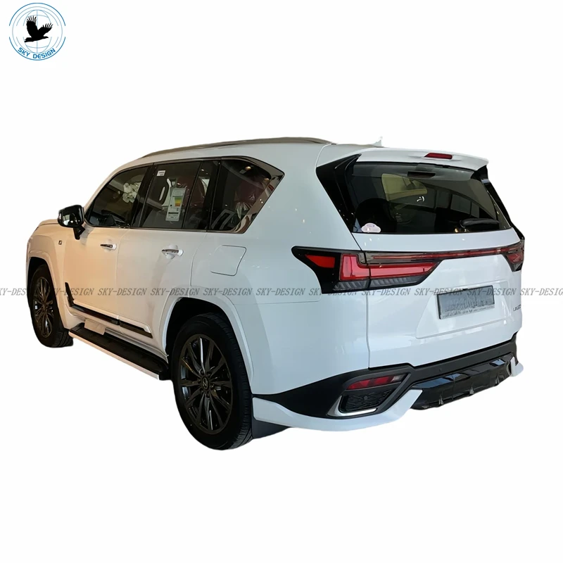 2024-2025 Lexus LX600 F-Sport Body Kit - Glossy Black Bumper with