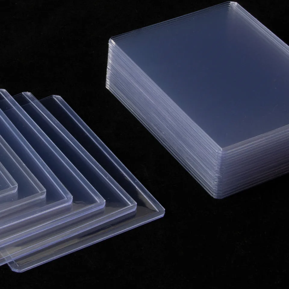 Wholesale Display Card Toploaders 35pt Card Protectors Pvc Card Holder