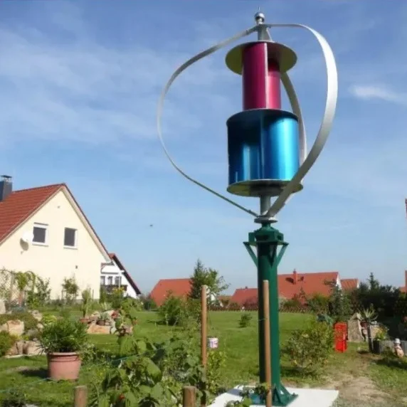 Noiseless Generator Q Type Vertical Wind Turbine 120V 440V 5KW 10KW Wind Turbine Generator