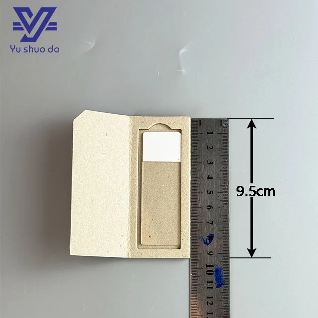 cardboard microscope slide tray