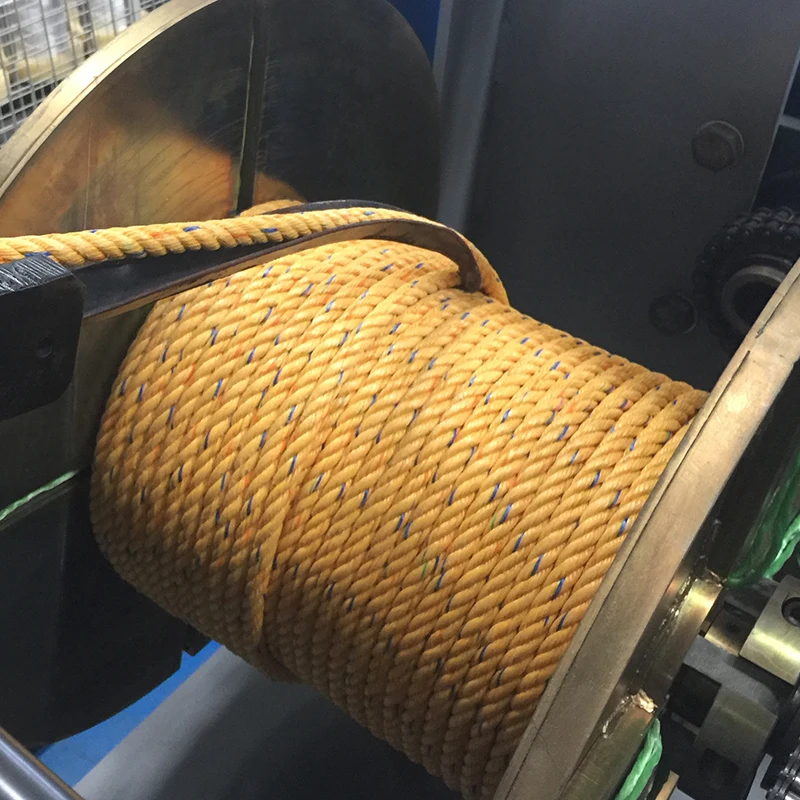HDPE Rope Making Machine 3 Strand 2 in 1 Plastic Rope Twisting Machine