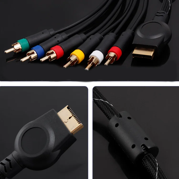 PS3・PS2用HDコンポーネントAVケーブルセット（1.8m）