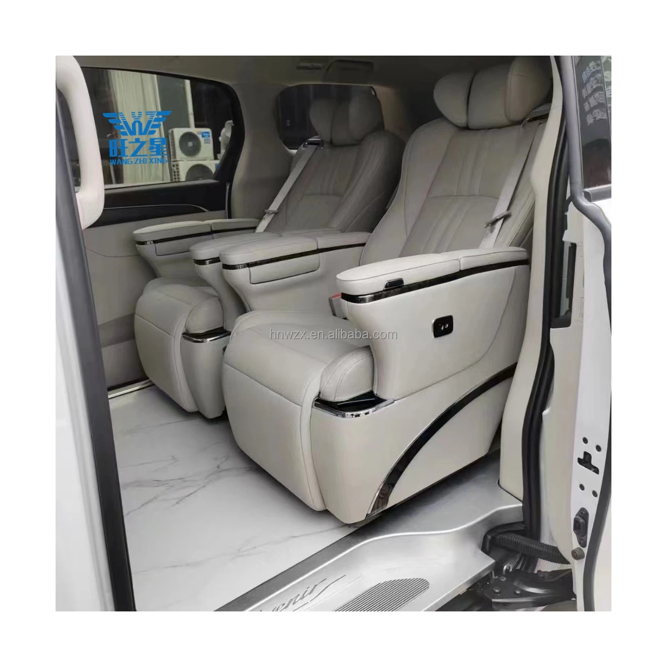 Car Switch Ventilation commuter Hiace Back Swivel Convert Electric Alphard Toyota Vito Modify Sprinter Captain Seat for Van