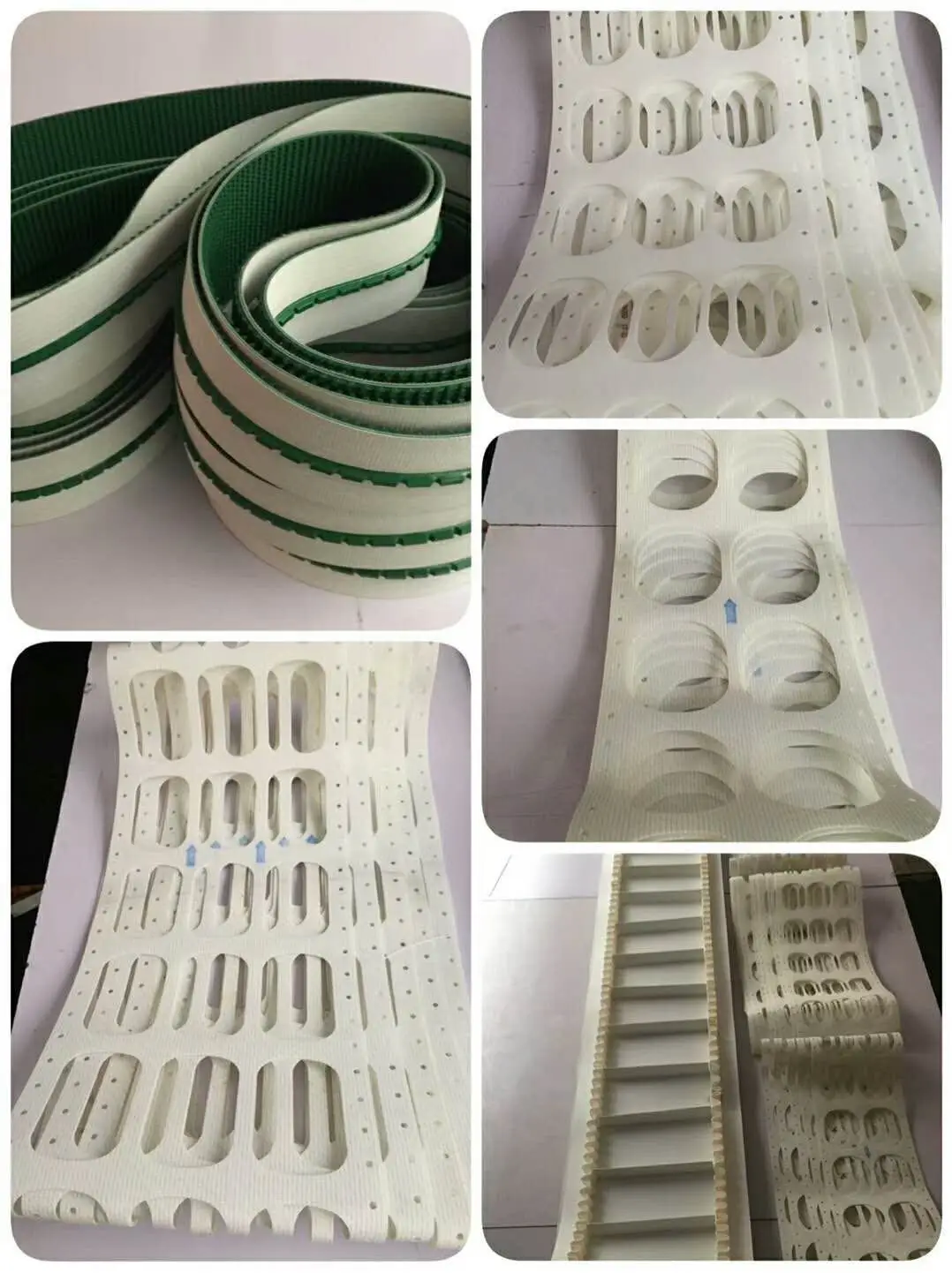 Factory Custom PU Dough Conveyor Belt 1.5MM Thickness Available Pu Belt Food Grade   Homemade Conveyor Belt