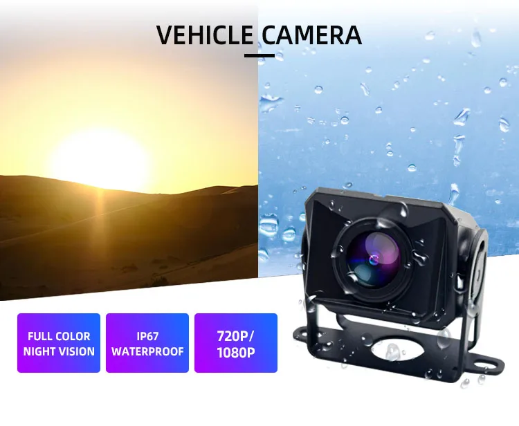 Wemaer 10.36 Inch Split Touch Screen Backup Truck Camera Monitor Kit System Back Parking Sensor BSD AI ADAS DVR manufacture