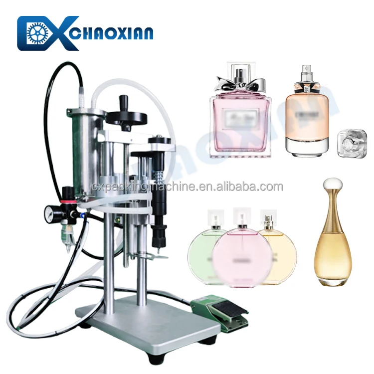 Cheap Small Tabletop Fragrance Perfume Glass Bottle Filler Vacuum Cosmetics Beverage Bottle Wine Filling Machine - Image 5