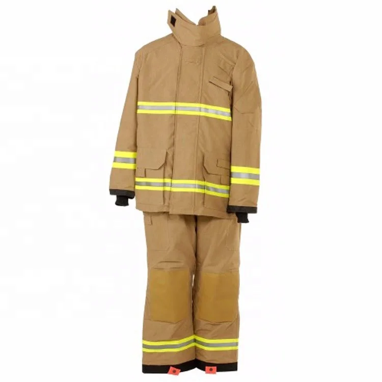 Iso Nfpa En469 4 Layer Nomex Anti Fire Uniform Fireman Suits 2xl 3xl ...