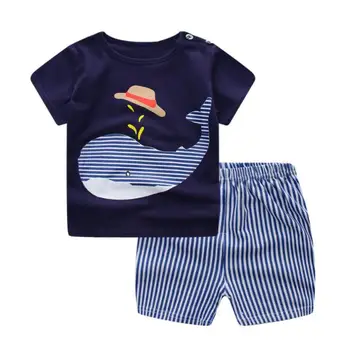 Boys Pajamas Sets Pyjamas Cotton Nightwear Homewear Cartoon Kids Sleepwear