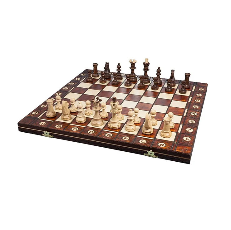 Manufacturer Custom New Design Folding Chess and Checkers Game Set for 4 Players
