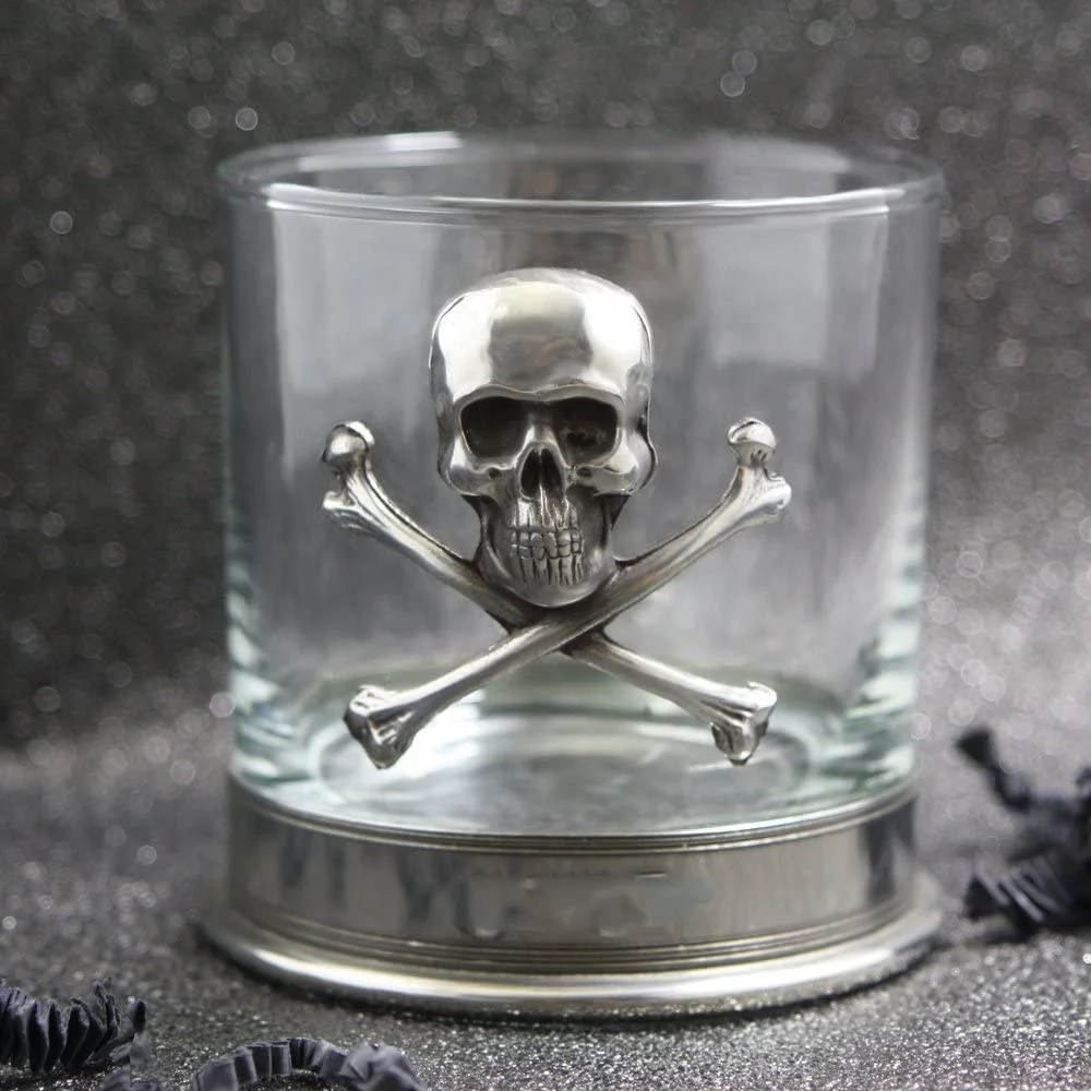 Set Di Whisky, Caraffa In Vetro Con Teschio Per Gli Amanti Del Whisky E