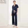 Blu navy con bordino rosa