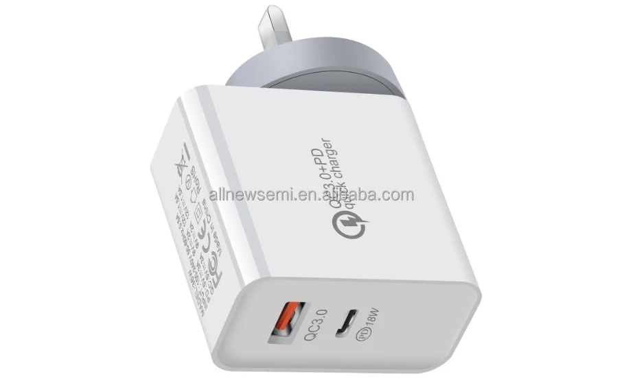 New 36W charger QC 3.0 + PD double fast charging head CA-25