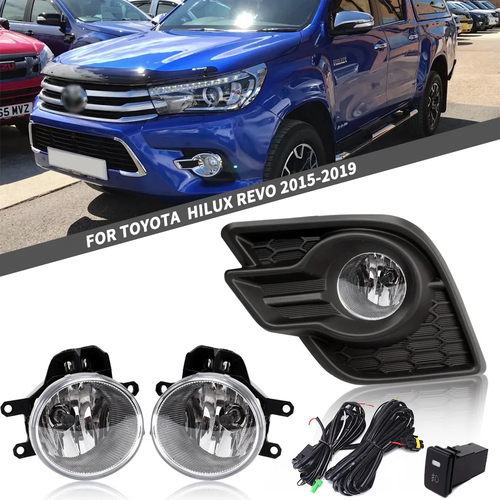 Auto Parts Body Kit Fog Light For Toyota Hilux Revo 2015 2016 2017 2018 auto-parts-body-kit-fog-light-for-toyota-hilux-revo-2015-2016-2017-2018