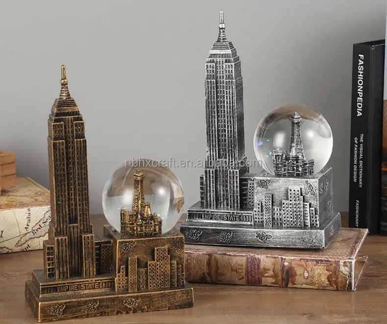Empire State Building Crystal Figurine by Crystal World - Etsy
