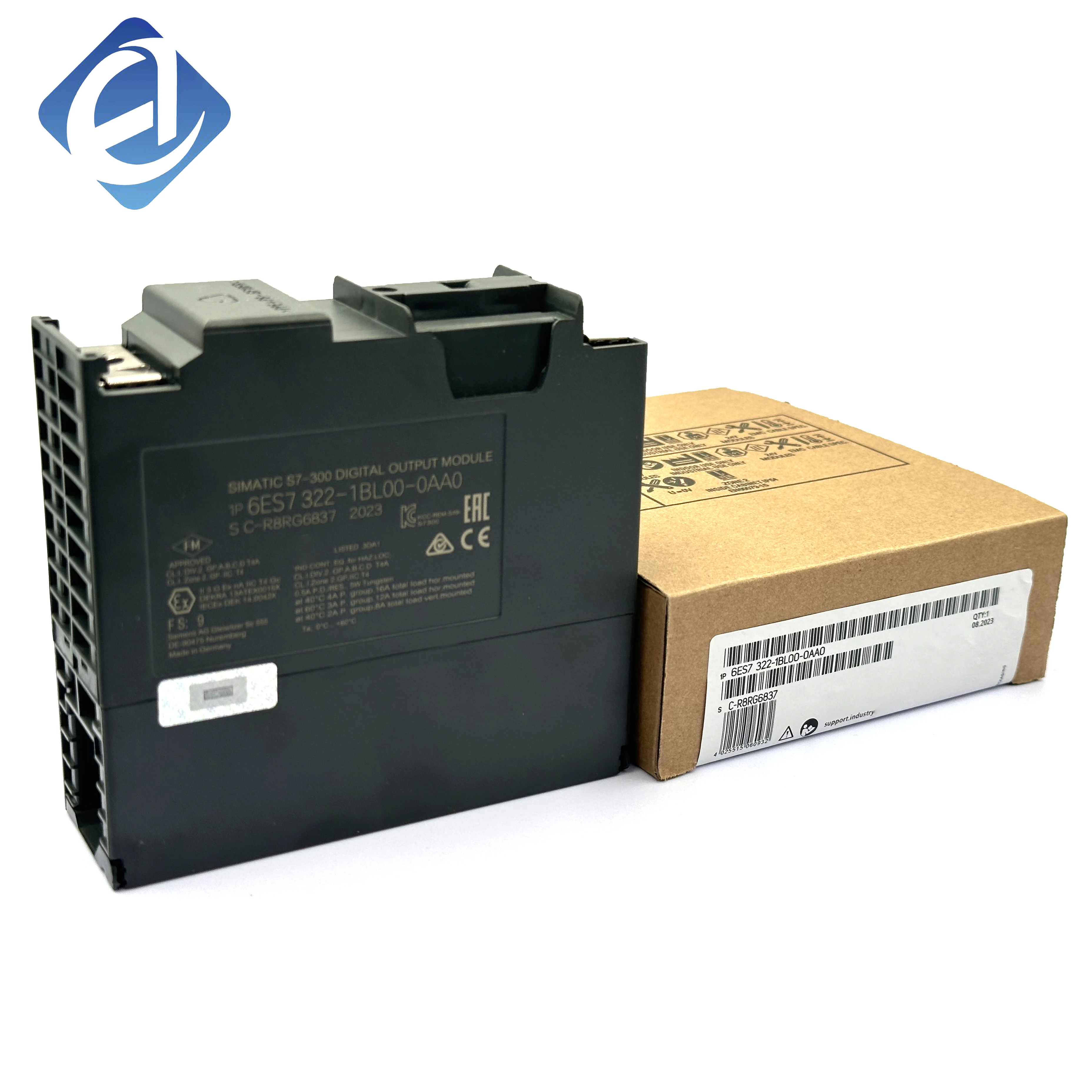 New Original 6ES7 322-1BL00-0AA0 6ES7322-1BL00-0AA0 S7-300 digital output module, 32-channel switching signal output, stable load driving ability. Strong anti-interference, reliable long-distance signal transmission,