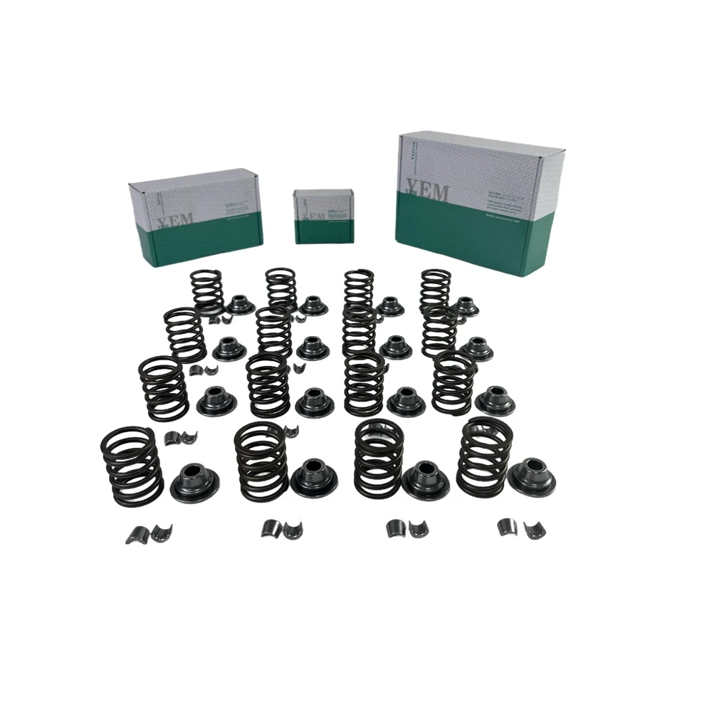 Valve Spring Kit Spring Seat & Retainer 4TN100 Engine Rebuild Kit for Yanmar Engine Parts Factory