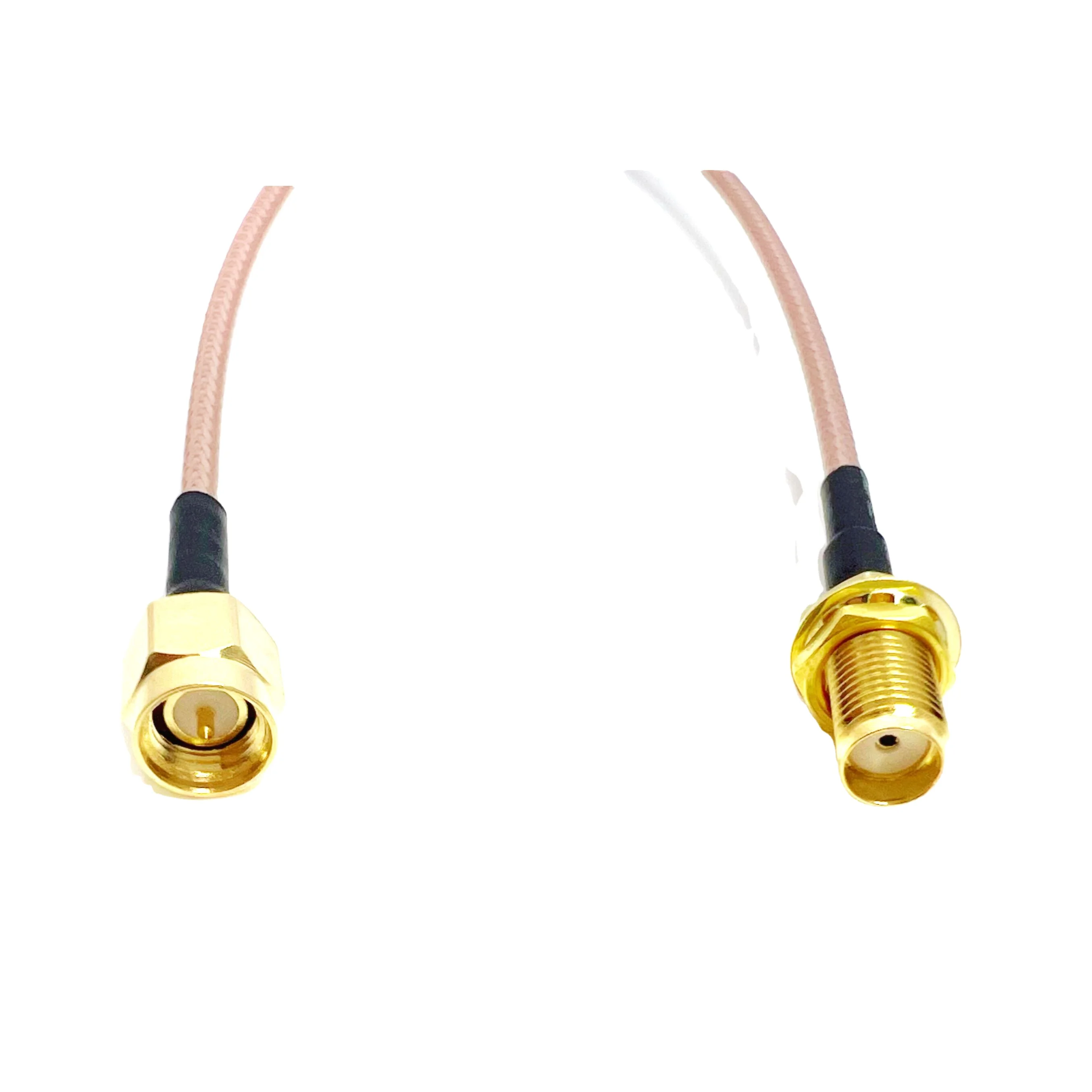 rfvoton rf coaxial sma male/jack to sma male plug for rg316 jumper coaxial cable assembly 50cm