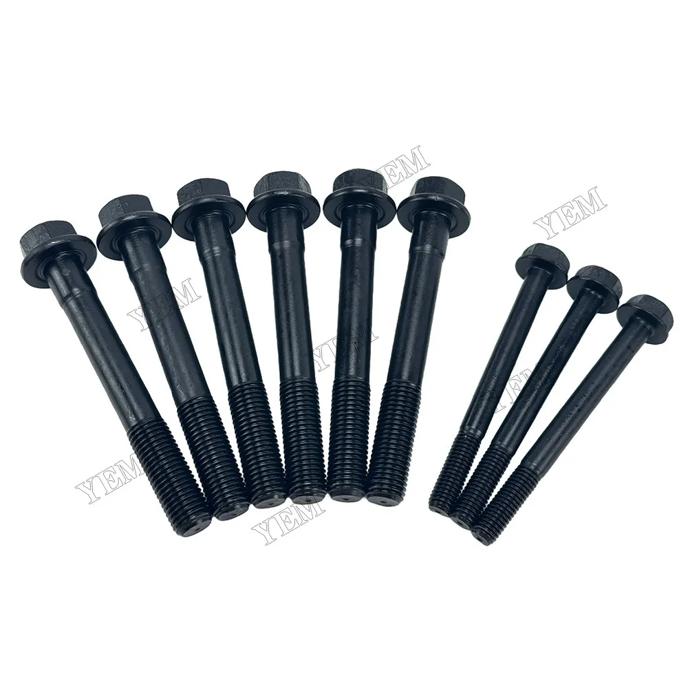 High Quality 129350-01200 129350-01230 Cylinder Head Screw for Yanmar 3D84-1 Engine Parts