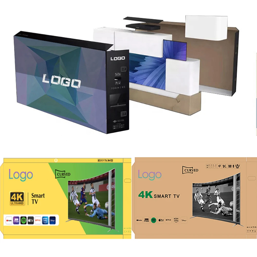 TV 大画面❗️ フルスクリーン50インチ4KUHD LEDテレビテレビ50インチ湾曲スマート