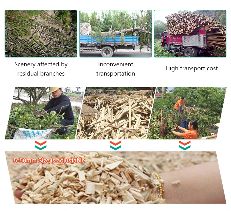 196cc Garden Use Branch Chipper Mini Economic Chipper Mulcher Wood ...