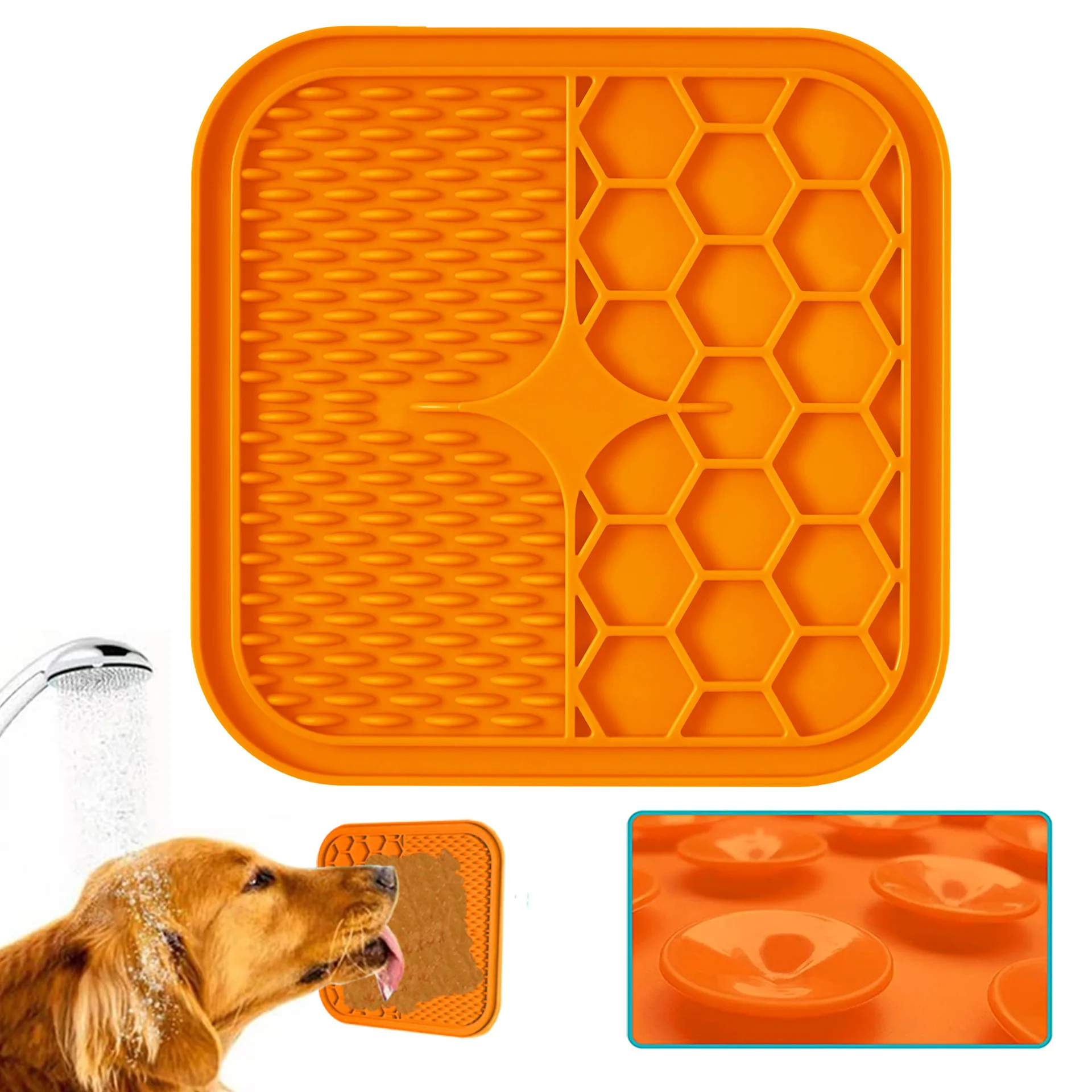 Rubber Products Custom Silicone Pet Dog Lick Pad, Silicone Dog Food Pad,  Slow Feeder - China Silicone Food Pad, Silica Gel Lick Pad