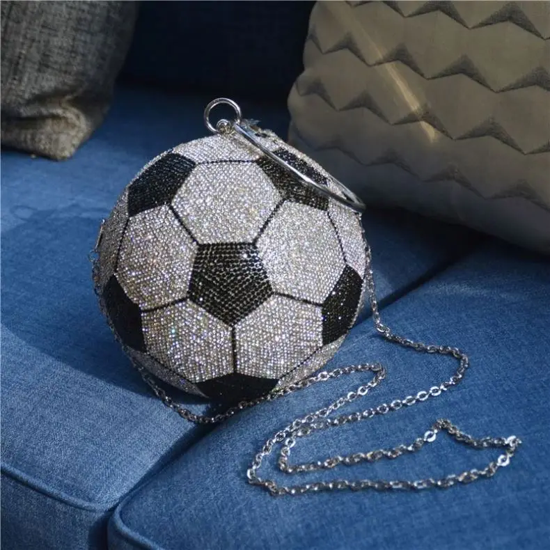 rhinestone ball purse