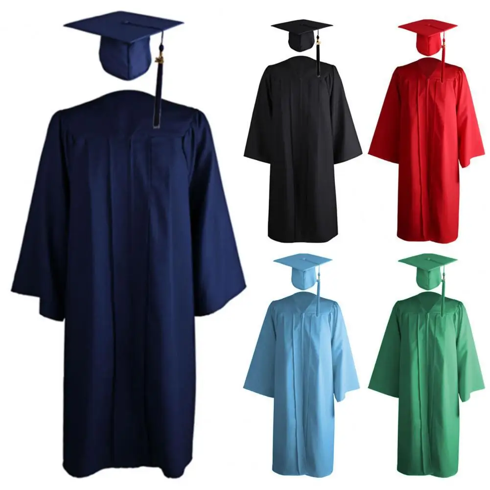 2023/2024 Customized Us Graduation Gown University Bachelor's Dress