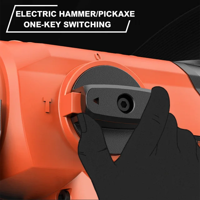 LH-HM7606-1200W-H AC brushless impact hammer manufacture