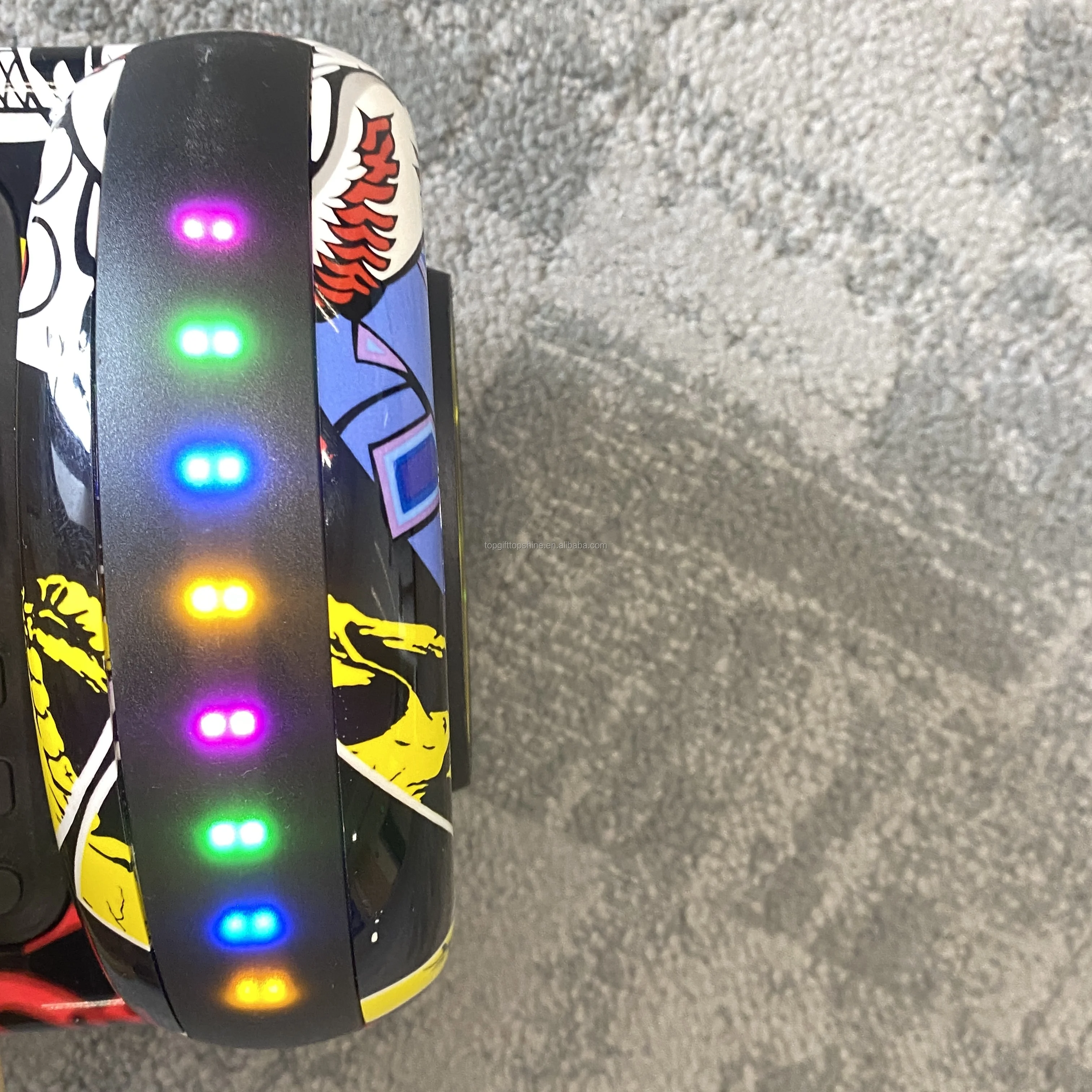 Горячая распродажа! 6 5 дюймов профессиональный Bluetooth долгое время работы от батареи балансируя вагонетки с противовесом Электрический Скутер