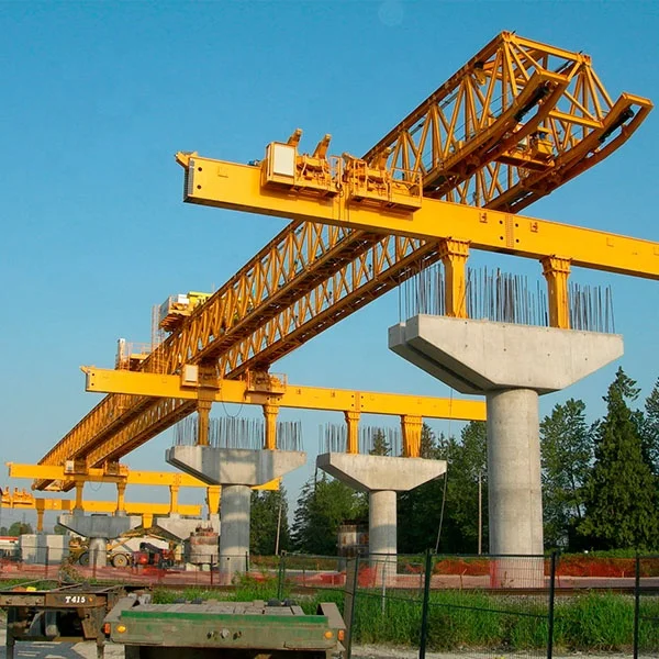 100Ton Double Truss Steel Structure Railway Bridge Girder Launching Beam Launcher Crane