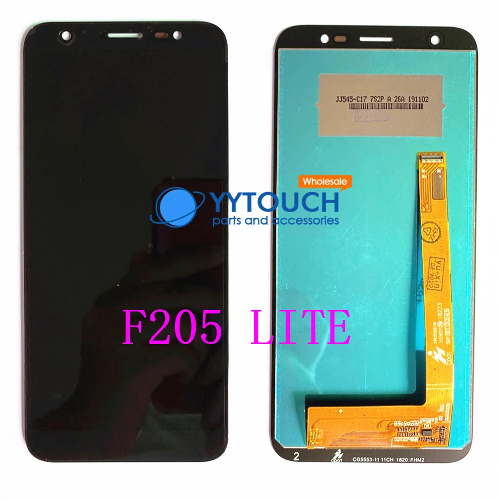 gionee f205 display