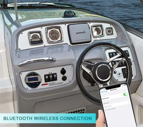 Marine Stereo for Bluetooth Car Audio Player - Waterproof