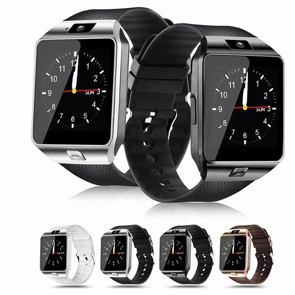 Touch Screen Smart Watch Dz09 With Bluetooth-compatible Camera