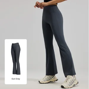 Sports Pants High Quality Sports High-Waisted Flared Yoga Pants with Butt-Lifting Naked Sensation Leggings for Fitness Pants