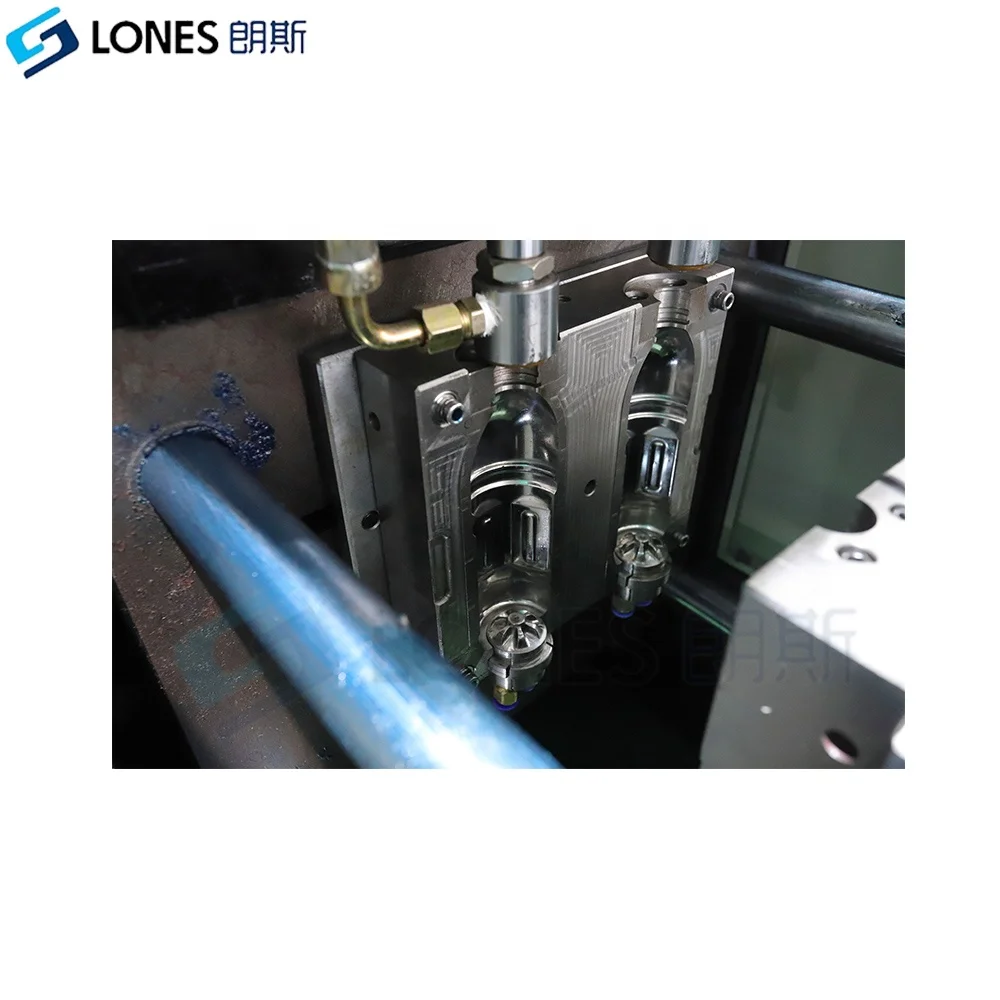 LS-PP Semi Automatic 2 Cavity PP Bottle Blow Molding Machine 10Ml to 2L Heat Resistant pp Baby Feeding Milk Bottle Machine 600BP