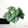 25cm Large 9-Leaf Green Apple Leaf
