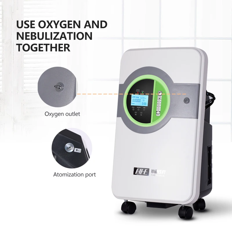 Cheap Price 24-hour Oxygen Supply Medical Home Adjustable 5L Portable Concentrator Oxygen