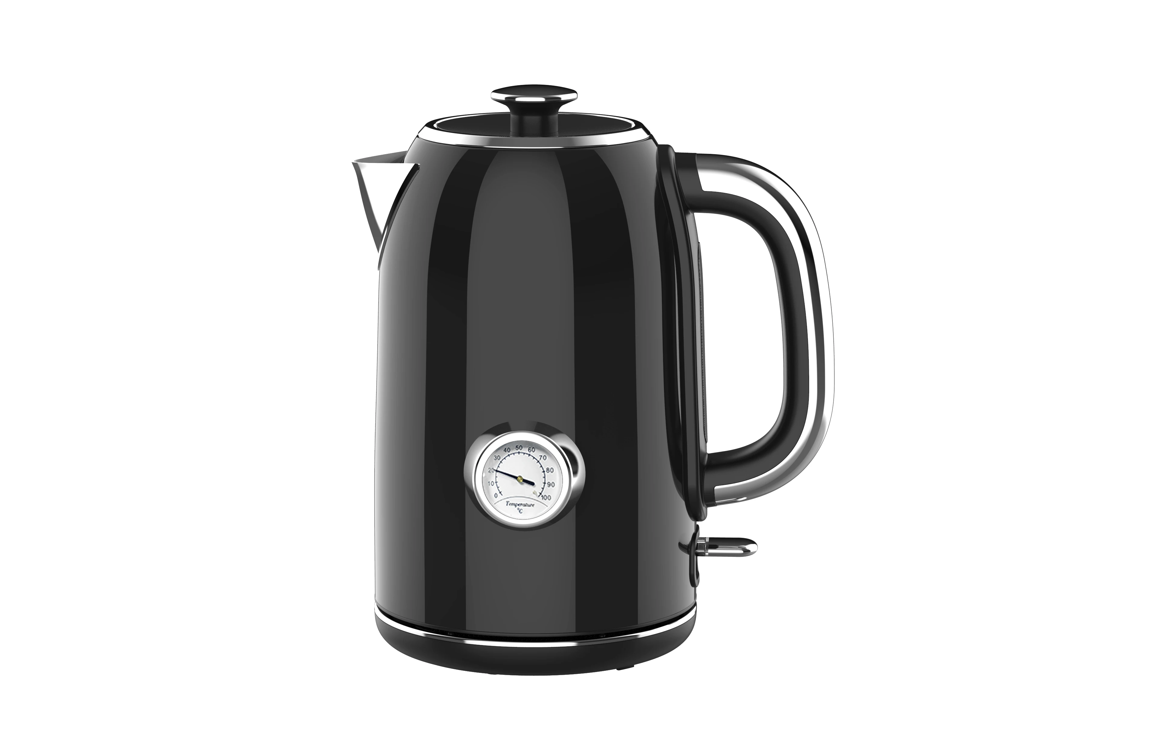 1.7l Capacity Stainless Steel Kettle With Water Level Customized Color