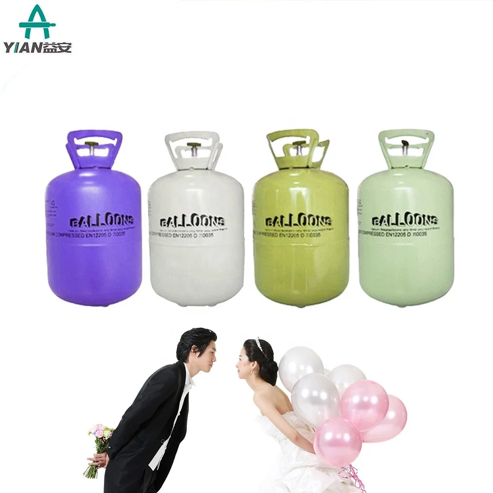 
 Disposable 50LB EC-13B Helium Gas Tank 13.6L Helium Gas Cylinder For Christmas  