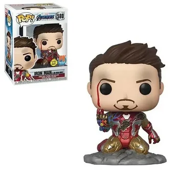 Funk-o Pop Tony Stark Action Figure 580 Iron-man Collectible Model Toys 10cm