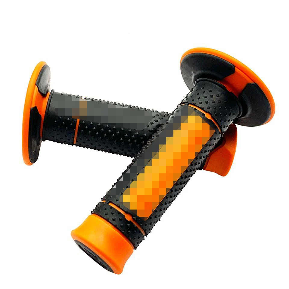 Motorcycle Hand Motocross Rubber Grips Handle Bar Grips 7/8" 22mm